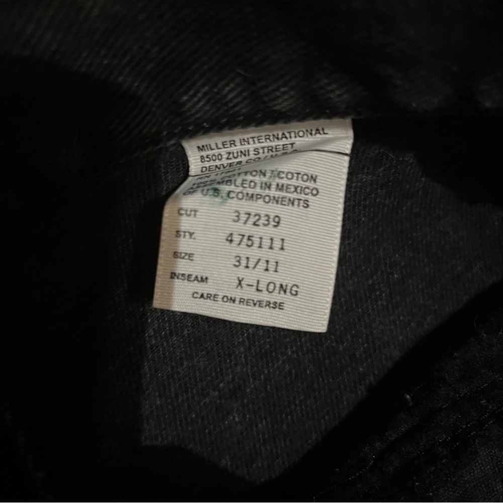 Vintage Bareback Western Rocky Mountain Jeans - Picture 3 of 7